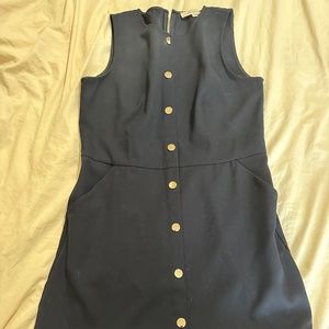 Navy dress with pockets
